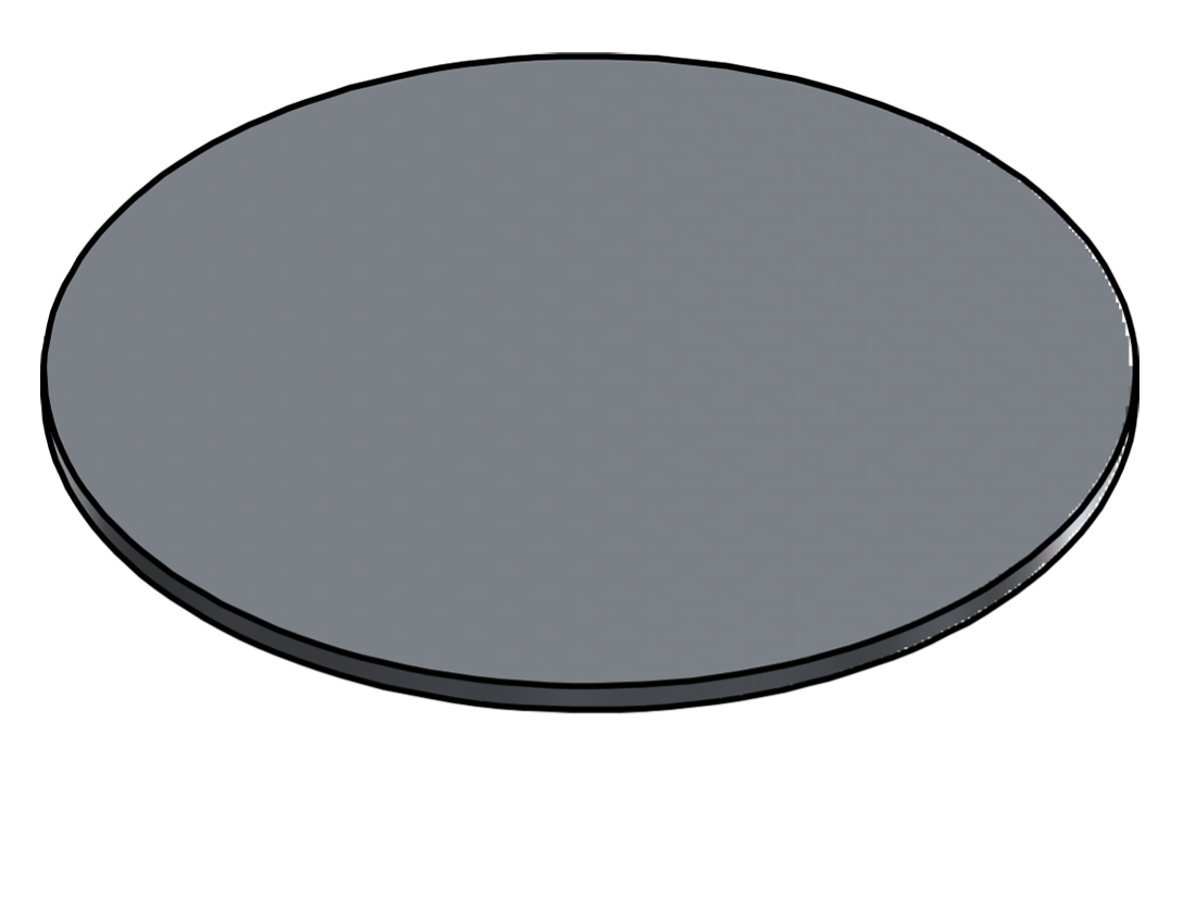 Picture of #9272 - ALUMINUM 7" DIA. DISK