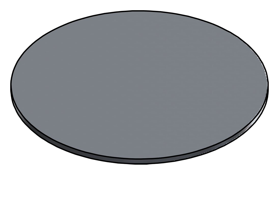 Picture of #9278 - ALUMINUM 8" DIA. DISK