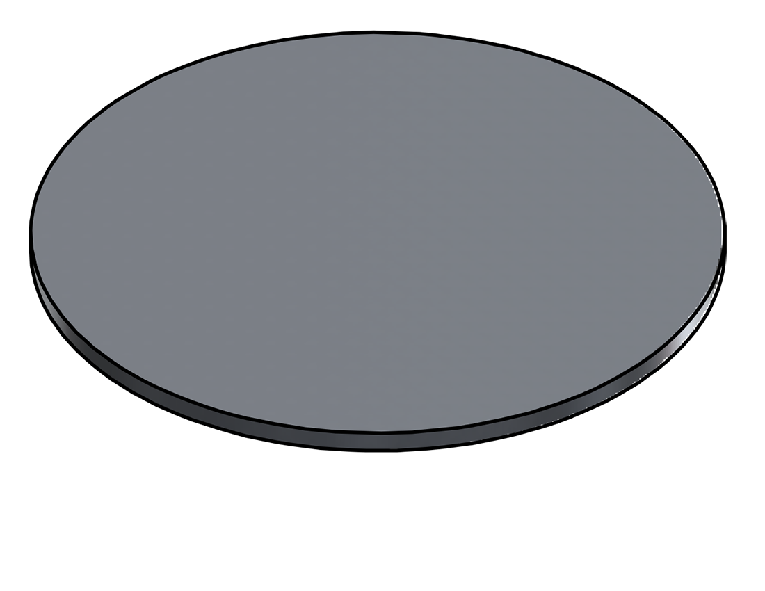 Picture of #9279 - ALUMINUM 8" DIA. DISK