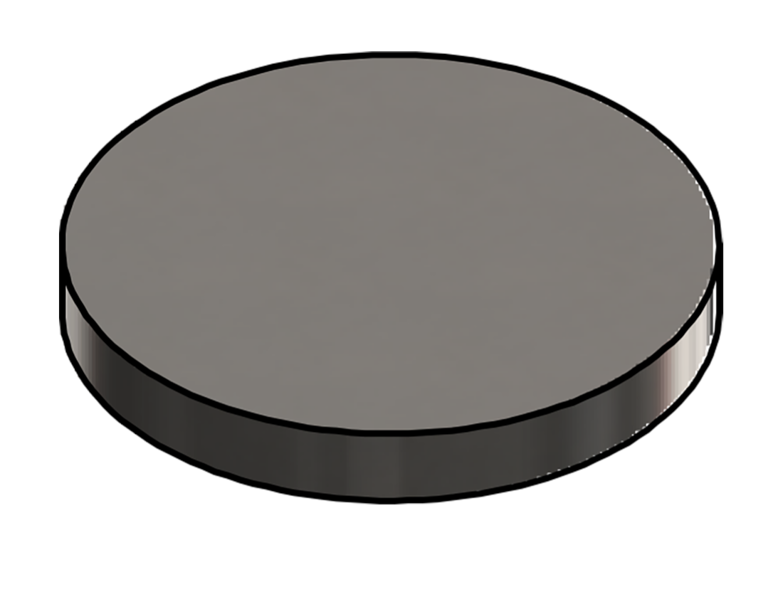 Picture of #9400 - STAINLESS STEEL 1" DIA. DISK