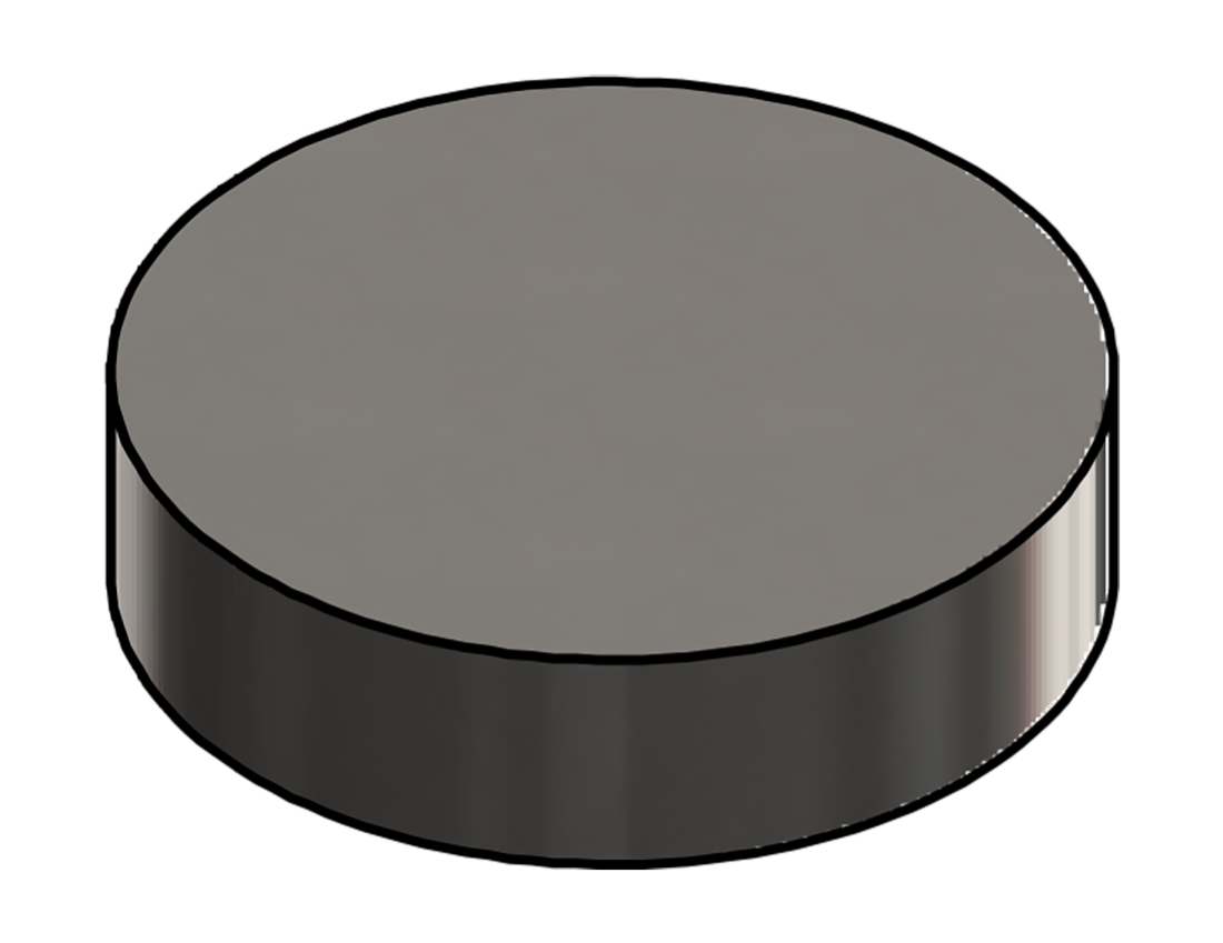 Picture of #9402 - STAINLESS STEEL 1" DIA. DISK