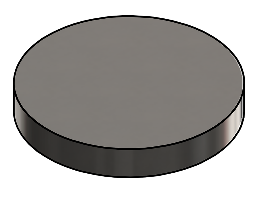 Picture of #9407 - STAINLESS STEEL 1.25" DIA. DISK