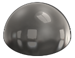 Picture of #H400-SS - STAINLESS STEEL 4" DIA. HEMISPHERE