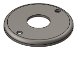 Picture of #RFF1322 - STEEL 1" PIPE RAISED FLUSH FLANGE
