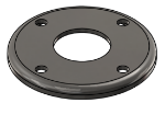 Picture of #RFF1504-SS - STAINLESS STEEL 1 1/2" TUBE RAISED FLUSH FLANGE