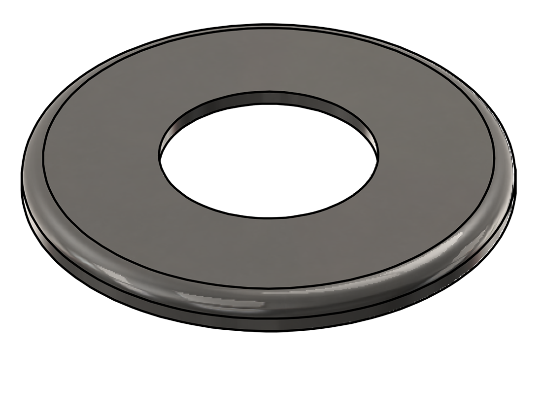 Picture of #RFF2000-SS - STAINLESS STEEL 2" TUBE RAISED FLUSH FLANGE