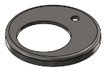 Picture of #RFF2001-SS - STAINLESS STEEL 2" TUBE RAISED FLUSH FLANGE