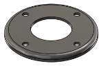 Picture of #RFF2004-SS - STAINLESS STEEL 2" TUBE RAISED FLUSH FLANGE