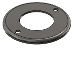 Picture of #RFF2502-SS - STAINLESS STEEL 2-1/2" TUBE RAISED FLUSH FLANGE