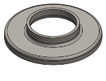 Picture of #RF2380 - STEEL 2" PIPE RAISED BASE FLANGE