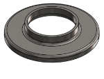 Picture of #RF2500-SS - STAINLESS STEEL 2-1/2" TUBE RAISED BASE FLANGE