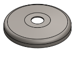 Picture of #SCF063 - STEEL 5/8" TUBE SNAP COVER FLANGE