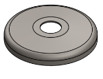 Picture of #SCF075 - STEEL 3/4" TUBE SNAP COVER FLANGE