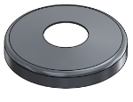 Picture of #SCF166-AL - ALUMINUM 1 1/4" PIPE SNAP COVER FLANGE