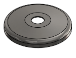 Picture of #SCF063-SS - STAINLESS STEEL 5/8" TUBE SNAP COVER FLANGE