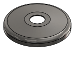 Picture of #SCF075-SS - STAINLESS STEEL 3/4" TUBE SNAP COVER FLANGE