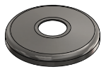 Picture of #SCF100-SS - STAINLESS STEEL 1" TUBE SNAP COVER FLANGE
