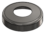 Picture of #SCF150-SS - STAINLESS STEEL 1 1/2" TUBE SNAP COVER FLANGE