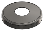 Picture of #SCF166-SS - STAINLESS STEEL 1 1/4" PIPE SNAP COVER FLANGE