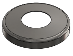 Picture of #SCF200-SS - STAINLESS STEEL 2" TUBE SNAP COVER FLANGE