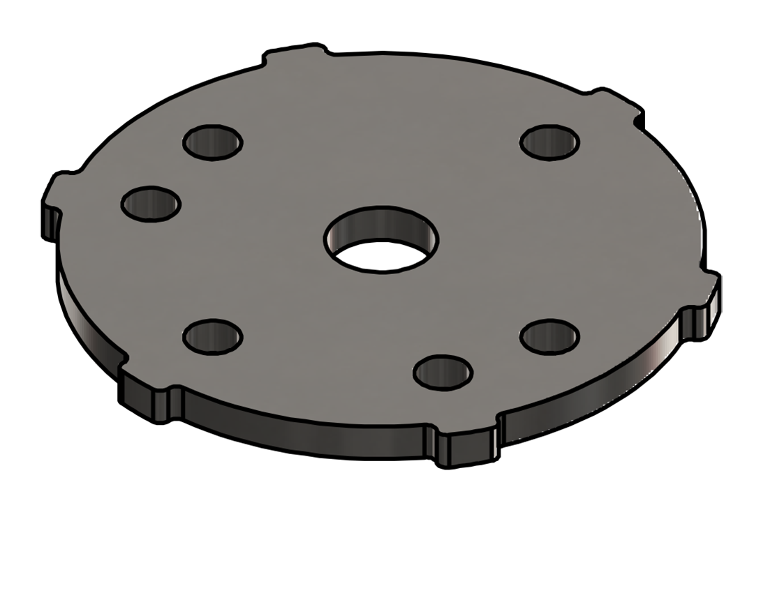 Picture of #SCB050-SS - STAINLESS STEEL 1/2" TUBE SNAP COVER FLANGE BASE