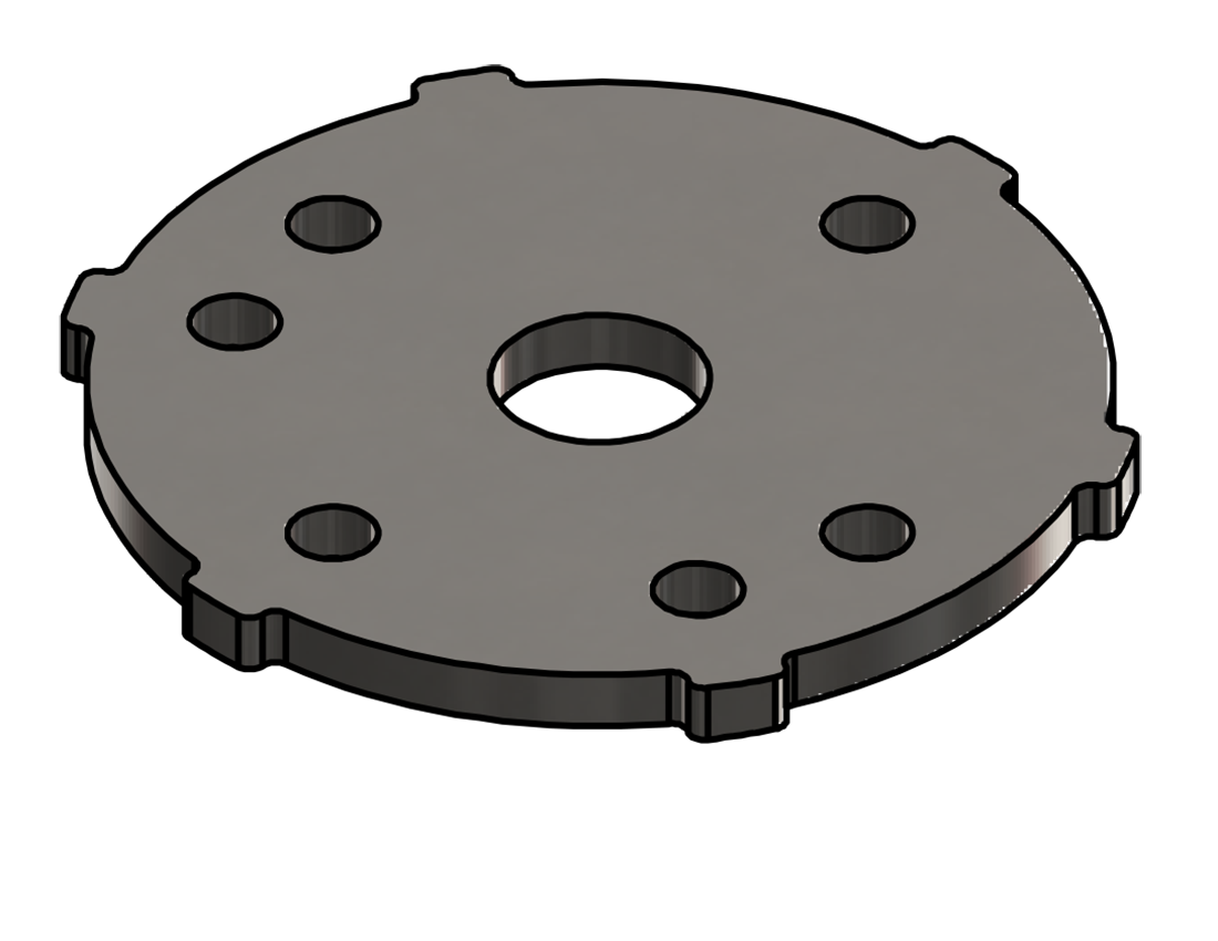 Picture of #SCB063-SS - STAINLESS STEEL 5/8" TUBE SNAP COVER FLANGE BASE