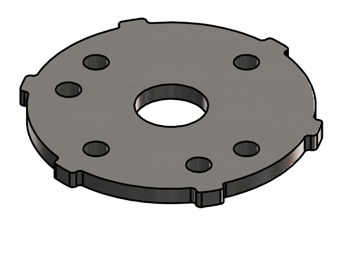Picture of #SCB075-SS - STAINLESS STEEL 3/4" TUBE SNAP COVER FLANGE BASE