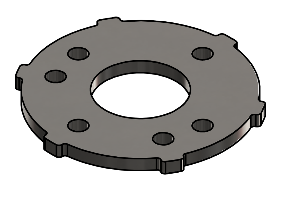 Picture of #SCB125-SS - STAINLESS STEEL 1 1/4" TUBE SNAP COVER FLANGE BASE