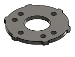 Picture of #SCB125-SS - STAINLESS STEEL 1 1/4" TUBE SNAP COVER FLANGE BASE