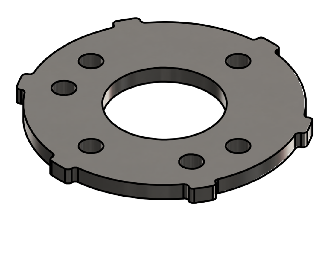 Picture of #SCB132-SS - STAINLESS STEEL 1" PIPE SNAP COVER FLANGE BASE