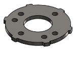 Picture of #SCB132-SS - STAINLESS STEEL 1" PIPE SNAP COVER FLANGE BASE