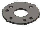 Picture of #SCB166-SS - STAINLESS STEEL 1 1/4" PIPE SNAP COVER FLANGE BASE