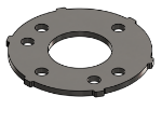 Picture of #SCB190-SS - STAINLESS STEEL 1 1/2" PIPE SNAP COVER FLANGE BASE