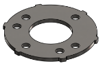 Picture of #SCB200-SS - STAINLESS STEEL 2" TUBE SNAP COVER FLANGE BASE