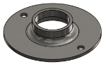 Picture of #XFF1502-SS - STAINLESS STEEL 1-1/2" TUBE EXTRA HEAVY FLAT FLANGE