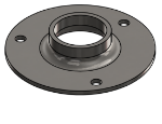 Picture of #XFF1503-SS - STAINLESS STEEL 1-1/2" TUBE EXTRA HEAVY FLAT FLANGE