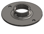 Picture of #XFF1506-SS - STAINLESS STEEL 1-1/2" TUBE EXTRA HEAVY FLAT FLANGE