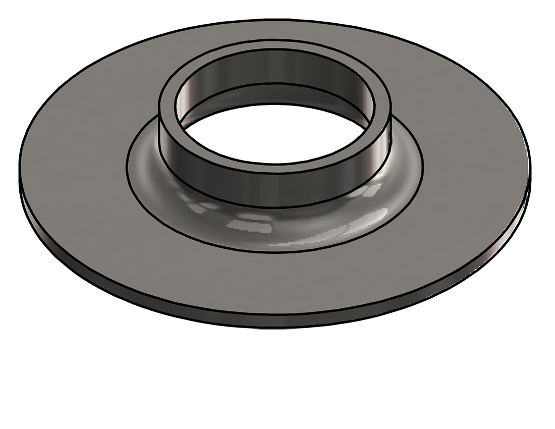 Picture of #XFF1660-SS - STAINLESS STEEL 1-1/4" PIPE EXTRA HEAVY FLAT FLANGE