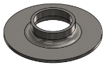 Picture of #XFF1660-SS - STAINLESS STEEL 1-1/4" PIPE EXTRA HEAVY FLAT FLANGE