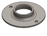 Picture of #XFF1662 - STEEL 1-1/4" PIPE EXTRA HEAVY FLAT FLANGE