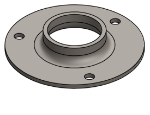 Picture of #XFF1663 - STEEL 1-1/4" PIPE EXTRA HEAVY FLAT FLANGE