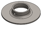 Picture of #XFF1665 - STEEL 1-1/4" PIPE EXTRA HEAVY FLAT FLANGE