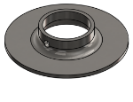 Picture of #XFF1665-SS - STAINLESS STEEL 1-1/4" PIPE EXTRA HEAVY FLAT FLANGE