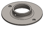 Picture of #XFF1666 - STEEL 1-1/4" PIPE EXTRA HEAVY FLAT FLANGE