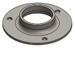Picture of #XFF1903 - STEEL 1-1/2" PIPE EXTRA HEAVY FLAT FLANGE