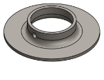 Picture of #XFF1905 - STEEL 1-1/2" PIPE EXTRA HEAVY FLAT FLANGE