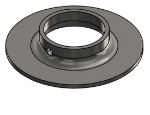 Picture of #XFF1905-SS - STAINLESS STEEL 1-1/2" PIPE EXTRA HEAVY FLAT FLANGE