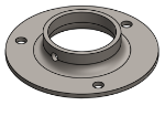 Picture of #XFF1907 - STEEL 1-1/2" PIPE EXTRA HEAVY FLAT FLANGE