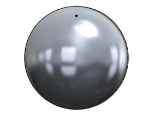 Picture of #S1000-AL - ALUMINUM 10" DIA. SPHERE