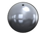 Picture of #S400-AL - ALUMINUM 4" DIA. SPHERE